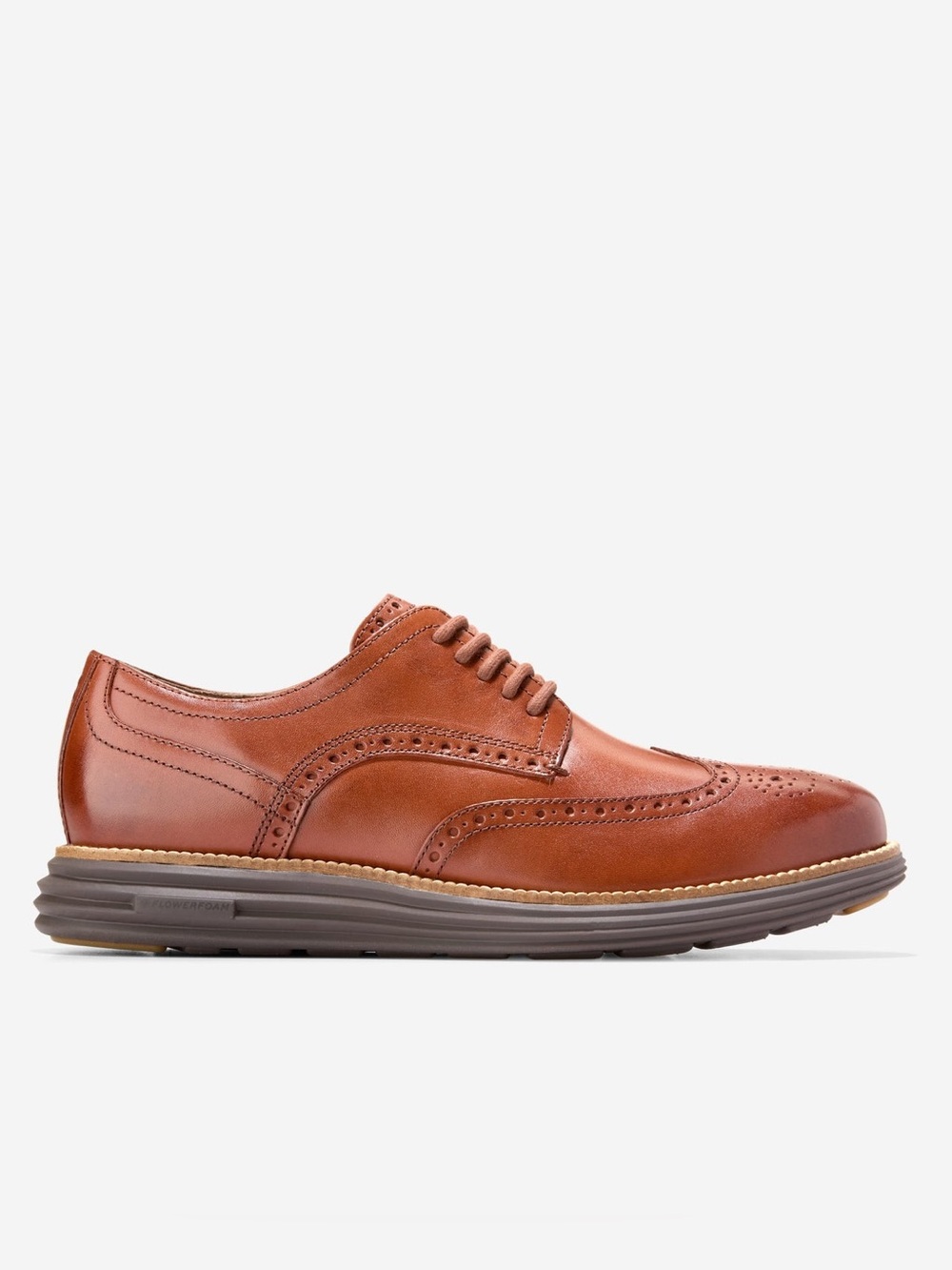 Cole Haan Original Wingtip Oxford Shoes Men’s 9.5 Brown Leather Grand.OS NEW